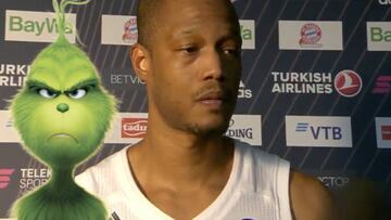 La insólita reacción de este basquetbolista del Madrid