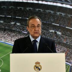 Florentino se querella contra Villarejo por acusarle de comprar árbitros
