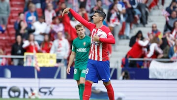 19/05/24
PARTIDO PRIMERA DIVISION ATLETICO DE MADRID - OSASUNA
ALEGRIA 1 - 2 GOL ALVARO MORATA