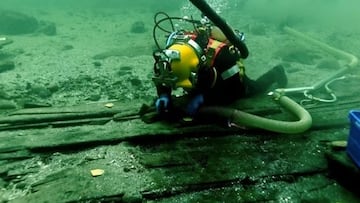 It is believed that the ship was built in the 15th Century and was used for routes between present-day Holland and the Baltic ports.