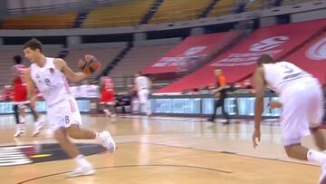 El momento en el que Randolph se rompe el tendón de Aquiles