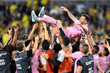 Lionel Messi returns to the US ahead of MLS 2024 season with Inter Miami