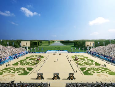 Una de las joyas de la corona de París. El Palacio de Versalles, convertido en museo nacional desde 1883, fue el primer lugar de Francia en ser considerado como patrimonio de la UNESCO en 1979. Fue una antigua residencia real construida por el Rey Sol, Luis XIV, y en sus jardines se desarrollarán las pruebas del deporte ecuestre (doma, salto y concurso completo) del 27 de julio al 6 de agosto. Un escenario idóneo para la elegancia y suntuosidad de la hípica. El pentatlón moderno tendrá presencia en Versalles del 8 al 11 de agosto.