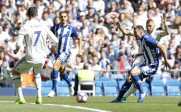 Benzema and Cristiano Ronaldo.