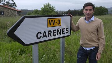 05/06/19 ENTREVISTA MARCELINO ENTRENADOR DEL VALENCIA EN CAREÑES ASTURIAS SU PUEBLO POSANDO