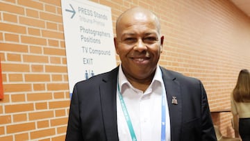 Carlos Bernardes, en los pasillo del Martín Carpena de Málaga.