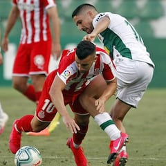 El Girona puede acabar la jornada fuera del playoff