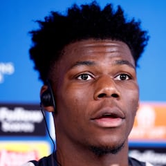 Tchouameni: “Escucho los pitos, pero no tengo ningún problema”