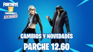 Fortnite - Notas del parche 12.60: cambios y novedades