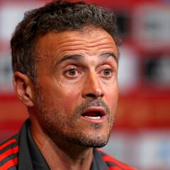 Luis Enrique: "Con el portero no he tenido dudas nunca..."