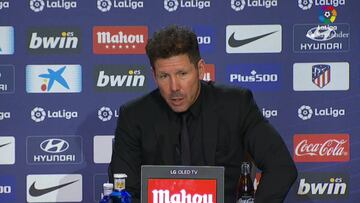 Simeone: "Es totalmente entendible la queja del Valladolid"