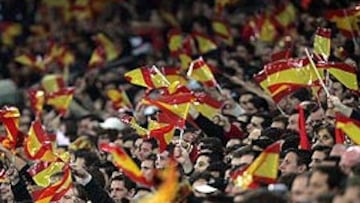 <b>ESPAÑA-INGLATERRA. </b>Algunos aficionados españoles profirieron insultos racistas contra los jugadores británicos.