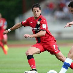 Chicharito le dio el empate Leverkusen ante el Porto