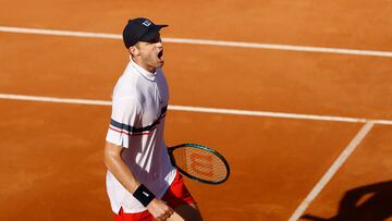 Jarry - Tsitsipas (3-6, 7-5 y 6-4): resumen y resultado del Masters 1000 de Roma