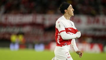 Omar Fernández anota ante Junior en El Campín