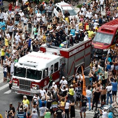 Pelé funeral procession: thousands turn out for Brazil legend’s final journey