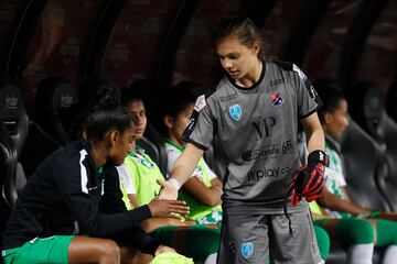 Partido de Liga Femenina entre Atlético Nacional y DIM-Formas Íntimas.