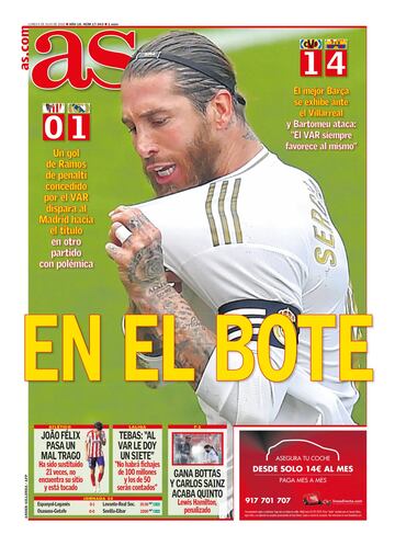 Las portadas del Real Madrid campeón