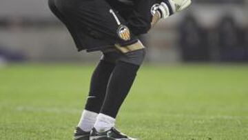 <b>DECEPCIÓN.</b> Cañizares parece lamentarse por la eliminación que veía cada vez más cerca.