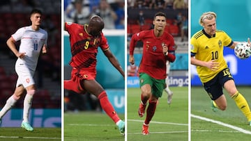 Lukaku, Schick, Cristiano, Forsberg...Euro 2020 group stage stars