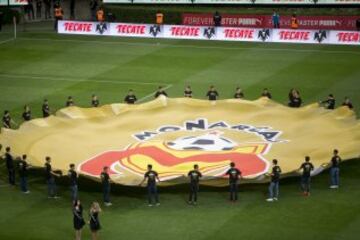 Guadalajara y Monarcas disputaron el título copero de la Liga MX y los aficionados mostraron el colorido en las tribunas. ¡Mucho amor!