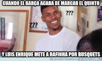 Los mejores memes de la goleada del Barcelona al Celtic