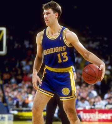 Sarunas Marciulionis con la camiseta de 1988 a 1997.