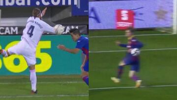 A vueltas con las manos: distinto criterio con Ramos y De Jong