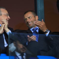 Acuerdo histórico entre Ceferin, Florentino Pérez y Al Khelaïfi