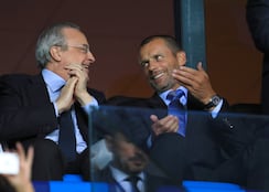 Acuerdo histórico entre Ceferin, Florentino Pérez y Al Khelaïfi