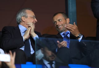 Acuerdo histórico entre Ceferin, Florentino Pérez y Al Khelaïfi