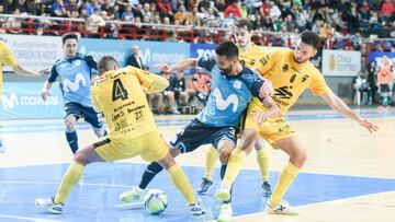 El Movistar recupera el liderato y ElPozo vuelve a perder