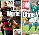 'Bild' copia la portada del 1-7 a Brasil para explicar el desastre