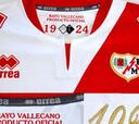 El Rayo estrenará su nueva camiseta ante el Real Madrid