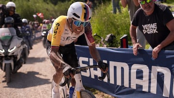 Egan Bernal: “Me faltó algo de potencia en la parte final”