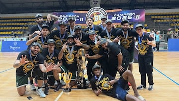 Paisas de Medellín, campeón del baloncesto profesional colombiano.