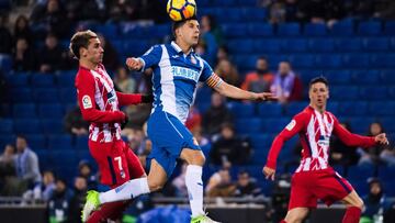 Espanyol termina con el invicto del Atlético que cae en el final