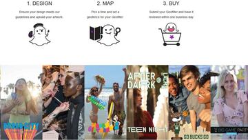 Personaliza tus Geofiltros de Snapchat con su herramienta web