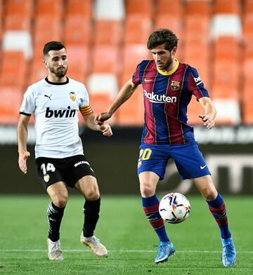 José Luis Gayá y Sergi Roberto.