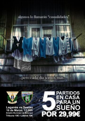 Los carteles del Leganés