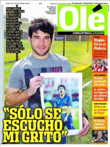 Portadas de la prensa deportiva