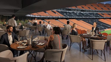 El Nou Mestalla tendrá cinco espacios de ocio y restauración