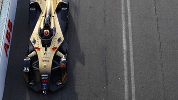 Vergne con el Techeetah en Roma. 