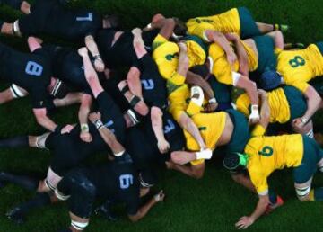 Nueva Zelanda-Australia, la final del Mundial de Rugby en imágenes