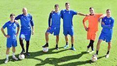 01/10/21 JUGADORES AMOREBIETA HAN DEJADO TRABAJO O ESTUDIOS ESTA TEMPORADA MIKEL ZARRABEITIA  MIKEL SAIZAR GORKA LARRUCEA I&Atilde;IGO OROZCO UNAI MARINO KOLDO OBIETA