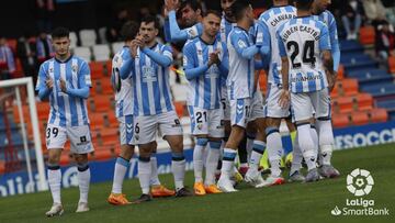 Celebrando el 0-2 de Fran Villalba.