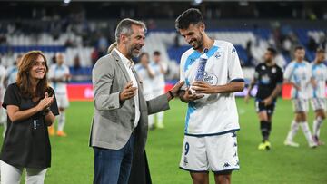 13/08/2022 TROFEO TERESA HERRERA. RC.DEPORTIVO - METALIST. MEJOR JUGADOR, QUILES