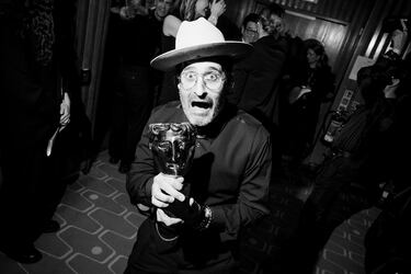 Ian Bonhôte durante los premios BAFTA 2025.