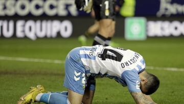 Málaga 0 - Oviedo 1: resumen, resultado y goles