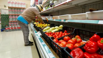 Los envases de los alimentos en el supermercado están libres de coronavirus